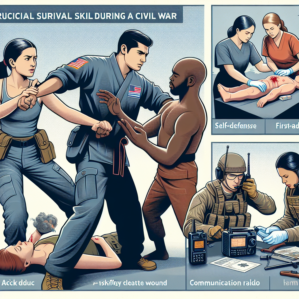 Essential Survival Skills During a Civil War