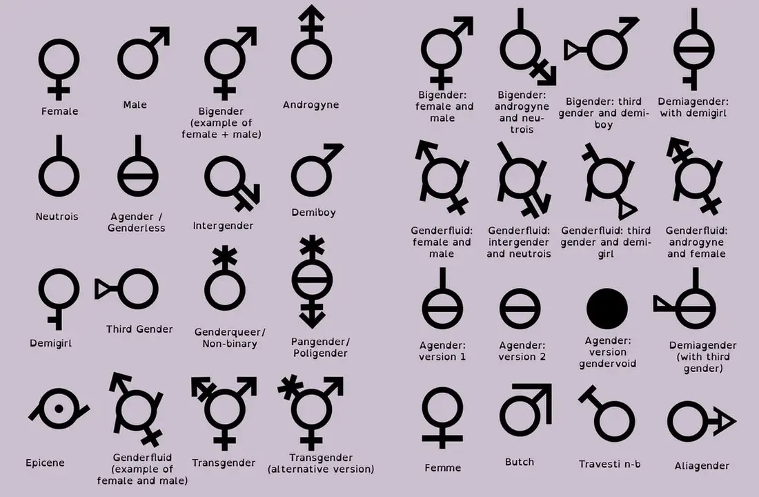 how many genders are there