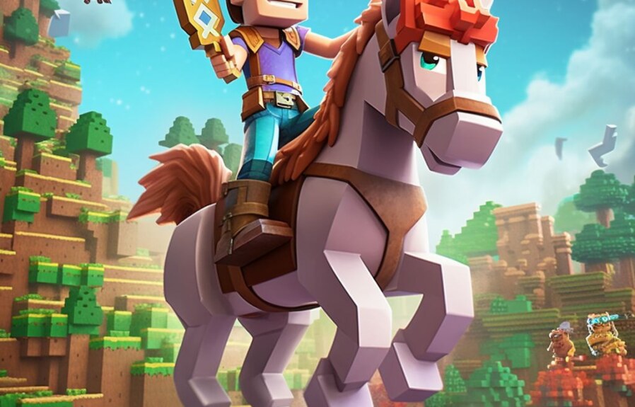 How To Put a Saddle On a Horse In Minecraft?